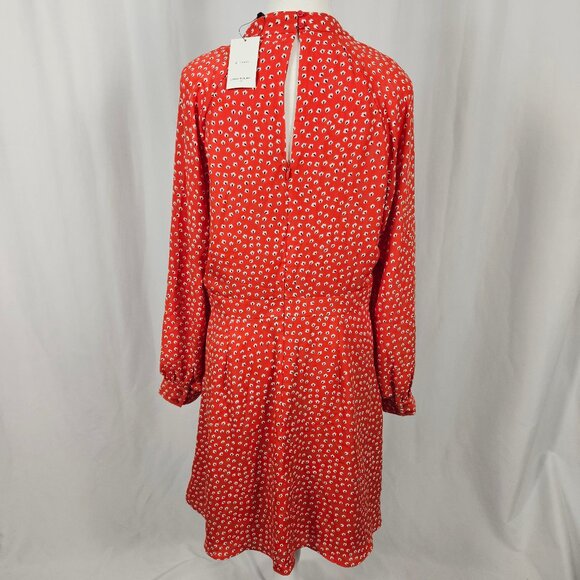 Banana Republic - Size: 12 - Vibrant Red Dress - Picture 4 of 8
